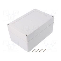 1 pcs x KRADEX - ZP180.120.90JH TM ABS - Enclosure: multipurpose, X: 120mm, Y: 180mm, Z: 90mm, ZP, ABS, gasket