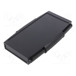 1 pcs x RETEX - P33133305 -AS - Enclosure: multipurpose, X: 120mm, Y: 200mm, Z: 25mm, 33, ABS, black