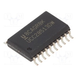 1 pcs x TEXAS INSTRUMENTS - UCC28513DW - IC: PMIC, PFC controller,PWM controller, SO20-W, -40÷105°C,