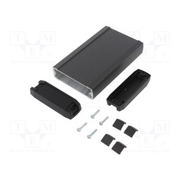 1 pcs x RETEX - P31150202 -AS - Enclosure: with panel, 50, X: 82mm, Y: 160mm, Z: 27mm, aluminium