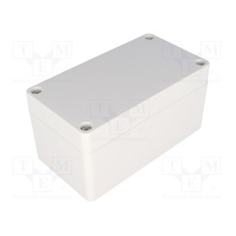 1 pcs x HAMMOND - 1554DGY - Enclosure: multipurpose, X: 65mm, Y: 120mm, Z: 60mm, 1554, ABS, grey