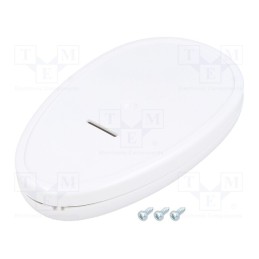 1 pcs x MASZCZYK - KM-130BK/KL21.7/WH - Enclosure: for remote controller, X: 66mm, Y: 110mm, Z: 21mm
