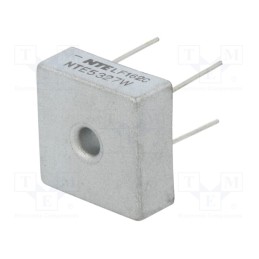 1 pcs x NTE Electronics - NTE5327W - Bridge rectifier: single-phase, Urmax: 800V, If: 25A, Ifsm: 400A