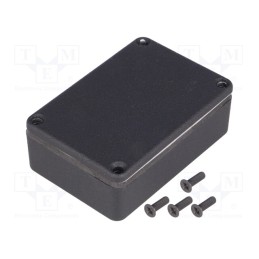 1 pcs x HAMMOND - 1550WPBK - Enclosure: multipurpose, X: 55mm, Y: 80mm, Z: 25mm, 1550, aluminium