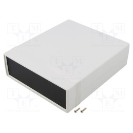 1 pcs x HAMMOND - 1598CSGYPBK - Enclosure: with panel, 1598, X: 155mm, Y: 180mm, Z: 52mm, ABS, grey