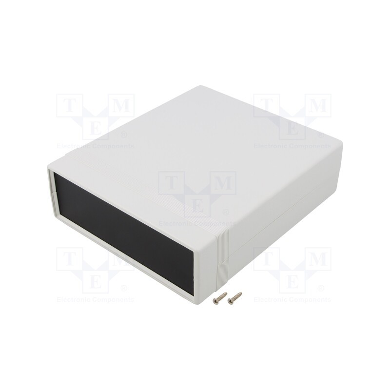 1 pcs x HAMMOND - 1598CSGYPBK - Enclosure: with panel, 1598, X: 155mm, Y: 180mm, Z: 52mm, ABS, grey