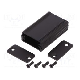 1 pcs x FISCHER ELEKTRONIK - AKG 33 16 50 SA - Enclosure: with panel, AKG, X: 33mm, Y: 50mm, Z: 16mm, aluminium