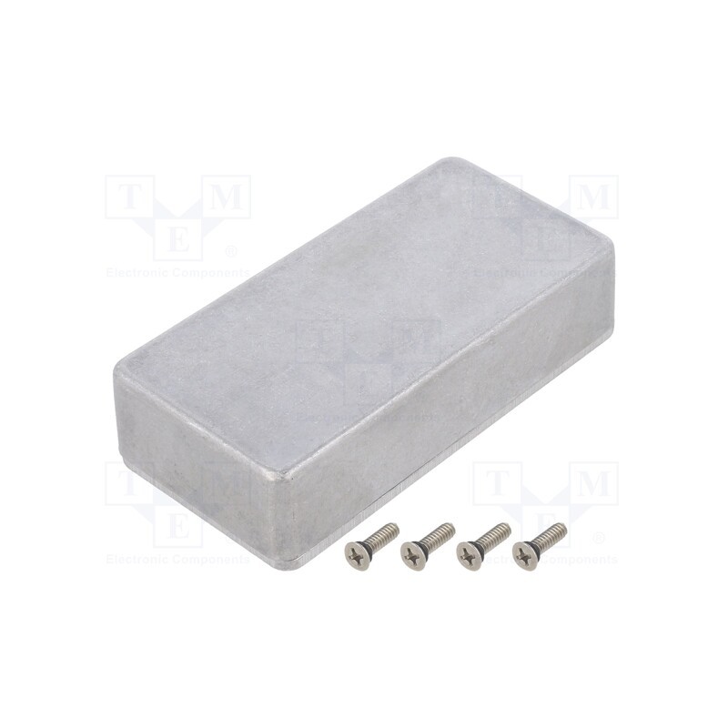 1 pcs x HAMMOND - 1590WG - Enclosure: multipurpose, X: 50mm, Y: 100mm, Z: 25mm, 1590W, aluminium