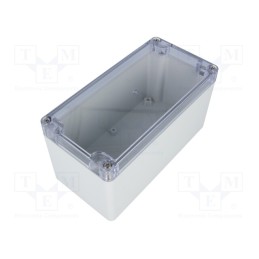 1 pcs x GAINTA - G265C - Enclosure: multipurpose, X: 80mm, Y: 160mm, Z: 85mm, polycarbonate