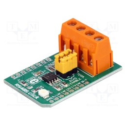 1 pcs x MIKROE - RS485 CLICK 3.3V - Click board, interface, RS422 / RS485, SN65HVD12, 3.3VDC
