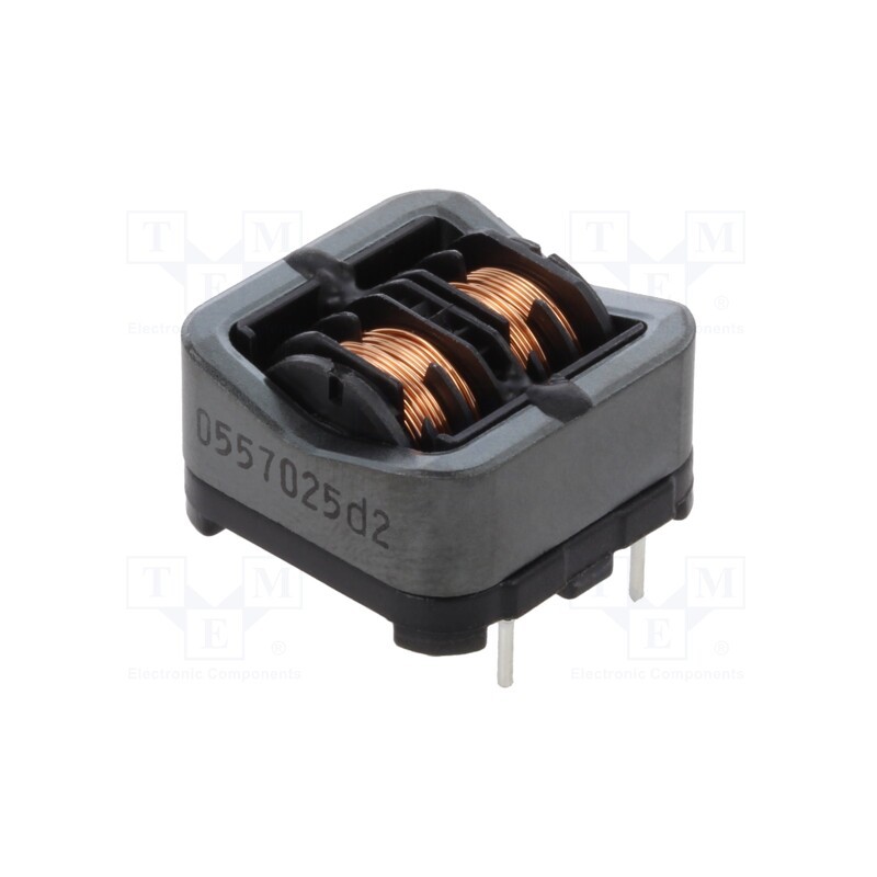 1 pcs x KEMET - SSR21NHS-05570 - Inductor: wire, THT, 57mH, 500mA, 1.06Ω, -25÷120°C, 250VAC