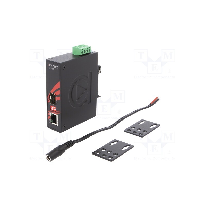 1 pcs x ANTAIRA - IMC-C1000-SFP-T - Media converter, GIGA ETHERNET/SFP fiber, Number of ports: 2