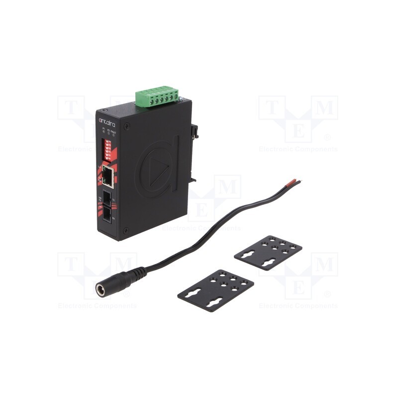 1 pcs x ANTAIRA - IMC-C100-M-T - Media converter, ETHERNET/multi-mode fiber, Number of ports: 2