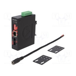 1 pcs x ANTAIRA - IMC-C100-S3 - Media converter, ETHERNET/single-mode fiber, Number of ports: 2