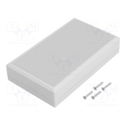 1 pcs x TEKO - 560.5 - Enclosure: multipurpose, X: 85mm, Y: 145mm, Z: 31mm, with panel, ABS