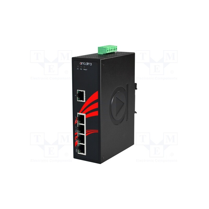 1 pcs x ANTAIRA - LNP-0500G-24 - Switch PoE Ethernet, unmanaged, Number of ports: 5, 12÷36VDC