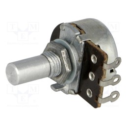 1 pcs x TELPOD - PR185-4K7-A16P1 - Potentiometer: shaft, single turn, 4.7kΩ, 200mW, ±20%, on panel