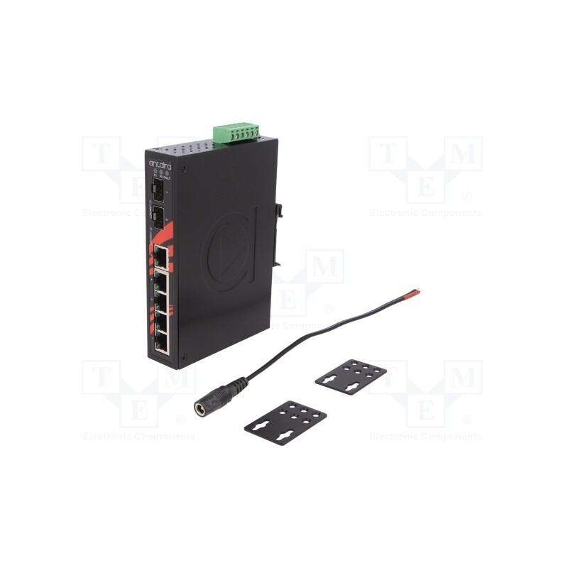 1 pcs x ANTAIRA - LNX-0702C-SFP - Switch Ethernet, unmanaged, Number of ports: 7, 12÷48VDC, RJ45, 6W