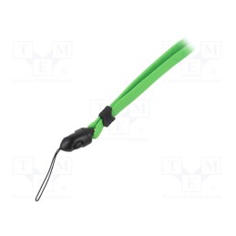 1 pcs x TAKACHI - STPS-450G - Neckstrap, W: 10mm, L: 450mm, green