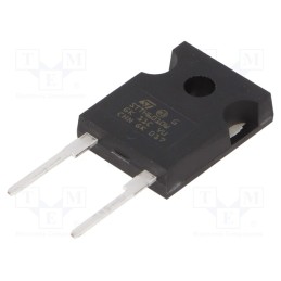 1 pcs x STMicroelectronics - STTH6010W - Diode: rectifying, THT, 1kV, 60A, , Ifsm: 400A, DO247, Ufmax: 1.3V