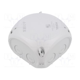 1 pcs x HENSEL - 62000045 - Enclosure: junction box, X: 104mm, Y: 104mm, Z: 70mm, IP66,IP67, grey