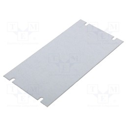 1 pcs x FIBOX - M-MP - Mounting plate, steel, W: 94mm, L: 185mm, Plating: zinc