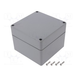 1 pcs x GAINTA - G387-IP67 - Enclosure: multipurpose, X: 120mm, Y: 120mm, Z: 90mm, ABS, dark grey