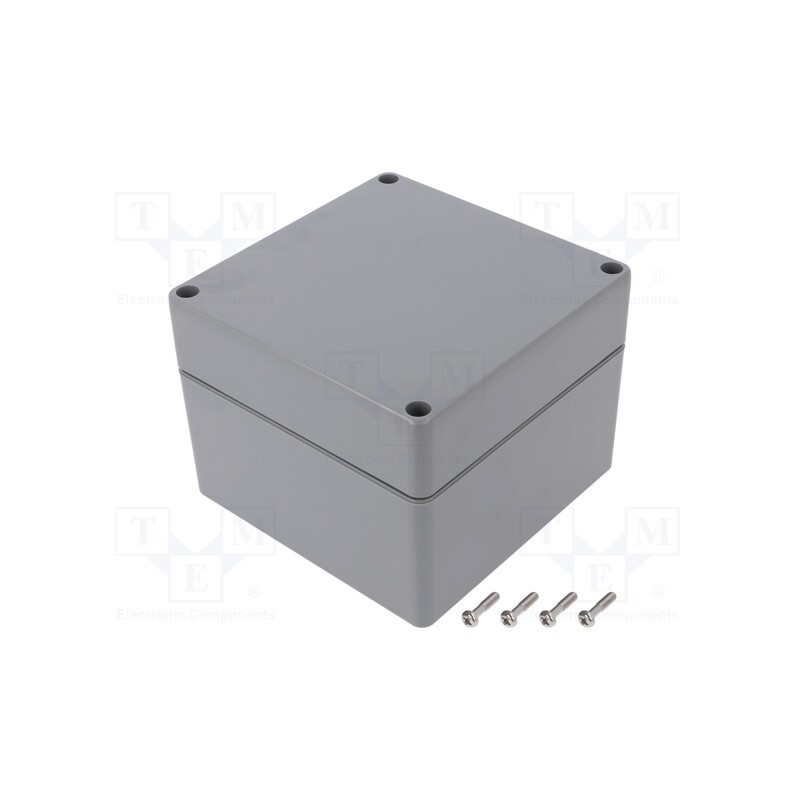 1 pcs x GAINTA - G387-IP67 - Enclosure: multipurpose, X: 120mm, Y: 120mm, Z: 90mm, ABS, dark grey