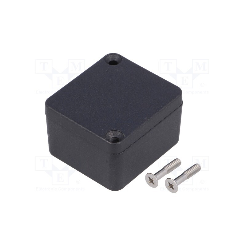 1 pcs x HAMMOND - 1590Z060BK - Enclosure: multipurpose, X: 45mm, Y: 50mm, Z: 30mm, 1590Z, aluminium
