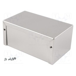 1 pcs x HAMMOND - 1411NU - Enclosure: multipurpose, X: 76mm, Y: 127mm, Z: 56mm, 1411, aluminium