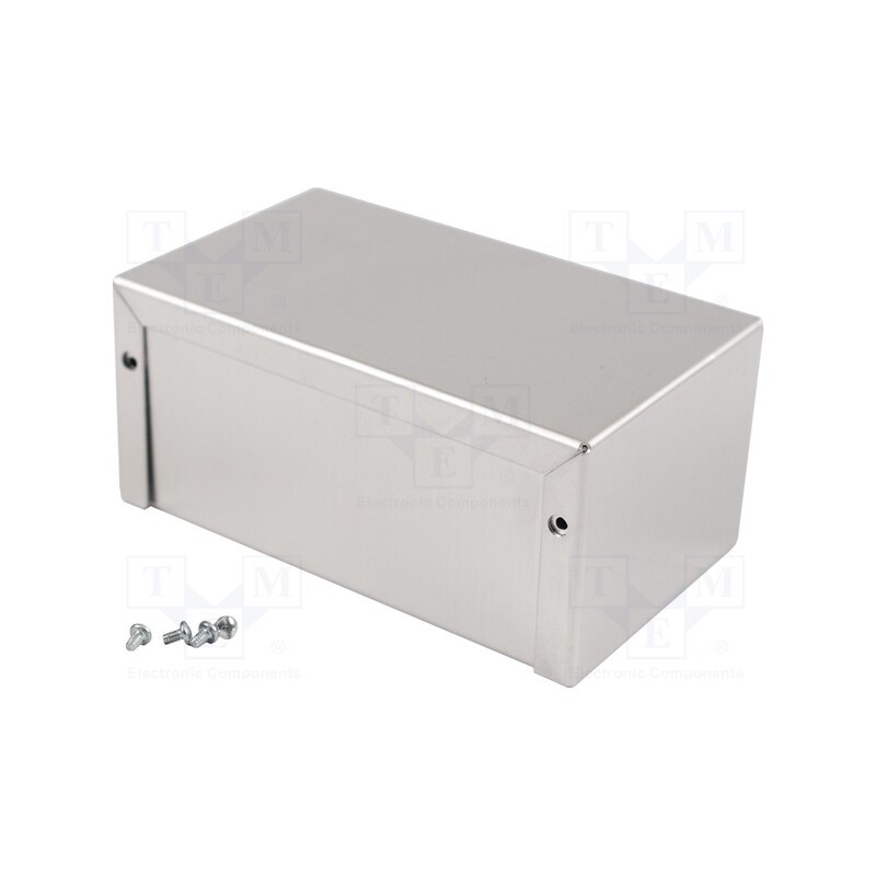 1 pcs x HAMMOND - 1411NU - Enclosure: multipurpose, X: 76mm, Y: 127mm, Z: 56mm, 1411, aluminium