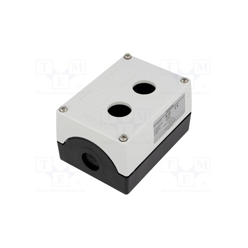 1 pcs x SIEMENS - 3SU1802-0AA00-0AB1 - Enclosure: for remote controller, IP66,IP67, X: 85mm, Y: 114mm