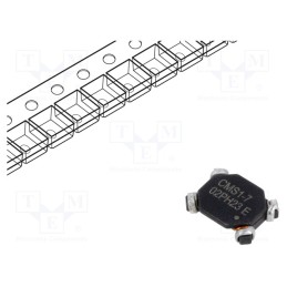 1 pcs x EATON ELECTRONICS - CMS1-7-R - Inductor: common mode, SMD, 41.5uH, 2.6A, 9.4x7.2x2.6mm, -40÷160°C