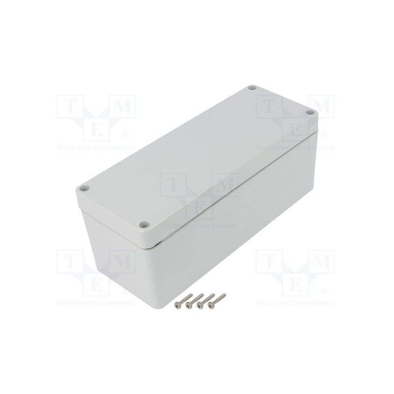 1 pcs x KRADEX - ZP190.75.75SJ TM PC - Enclosure: multipurpose, X: 75mm, Y: 190mm, Z: 75mm, ZP, light grey