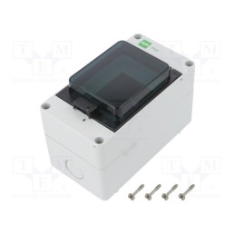 1 pcs x ELEKTRO-PLAST NASIELSK - 109940 - Enclosure: for modular components, IP65, light grey, No.of mod: 3