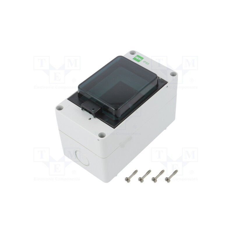 1 pcs x ELEKTRO-PLAST NASIELSK - 109940 - Enclosure: for modular components, IP65, light grey, No.of mod: 3