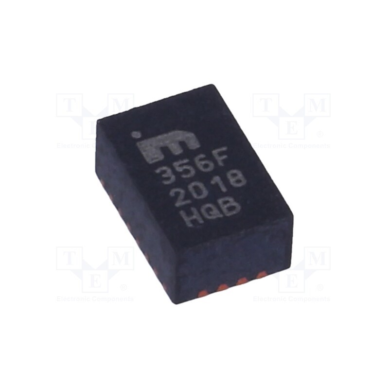 1 pcs x MICROCHIP TECHNOLOGY - MIC33M356-FAYMP-TR - IC: PMIC, DC/DC converter, Uin: 2.4÷5.5VDC, Uout: 0.6÷1.28VDC, 5A
