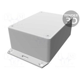 1 pcs x HAMMOND - 1591SF2BK - Enclosure: multipurpose, X: 82mm, Y: 110mm, Z: 45mm, 1591, ABS, black