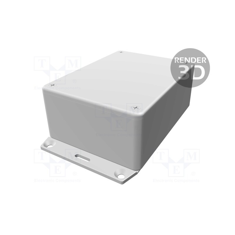 1 pcs x HAMMOND - 1591SF2BK - Enclosure: multipurpose, X: 82mm, Y: 110mm, Z: 45mm, 1591, ABS, black