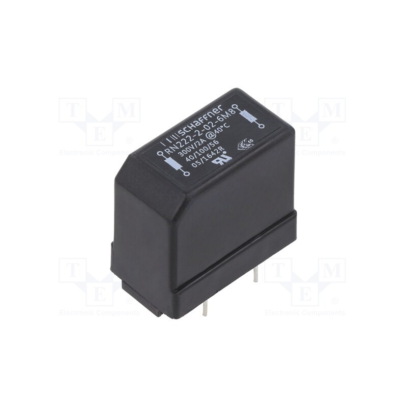 1 pcs x SCHAFFNER - RN222-2-02-6M8 - Inductor: wire with current compensation, THT, 6.8mH, 2A, 156mΩ