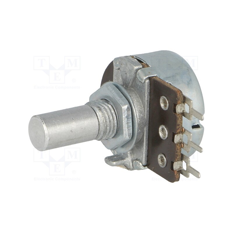 1 pcs x TELPOD - PRP185-1M-A16P1 - Potentiometer: shaft, single turn, 1MΩ, 200mW, ±30%, THT, 6mm, mono