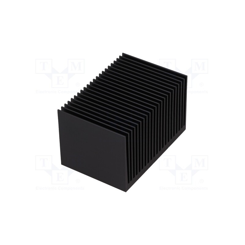 1 pcs x FISCHER ELEKTRONIK - SK 628 50 SA - Heatsink: extruded, grilled, black, L: 50mm, W: 75mm, H: 45mm