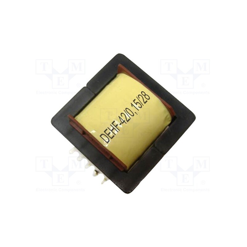 1 pcs x FERYSTER - DEHF-42/0.15/28DLA - Inductor: wire, THT, 150uH, 28A, 21mΩ, 45x43x36mm, horizontal