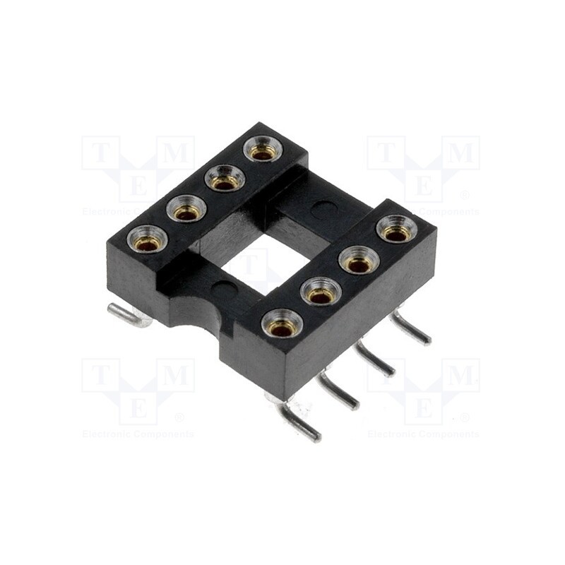 1 pcs x CONNFLY - DS1001-02-08N13 - Socket: integrated circuits, DIP8, Pitch: 2.54mm, precision, SMT