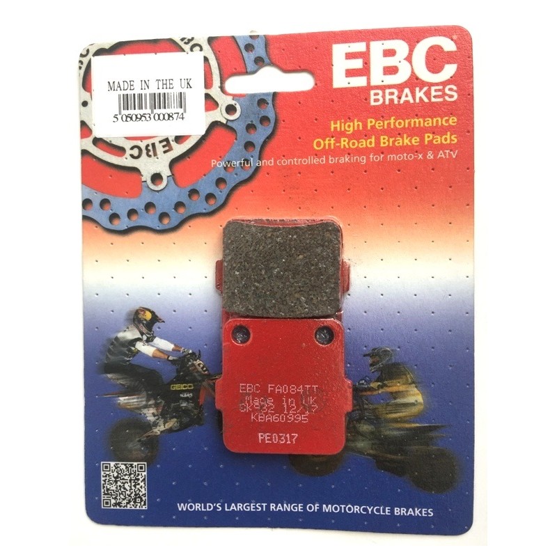 Front pads honda trx 250 300 400 420 500 fe te