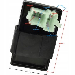 Ignition module for quad atv bashan 200cc 6 pin
