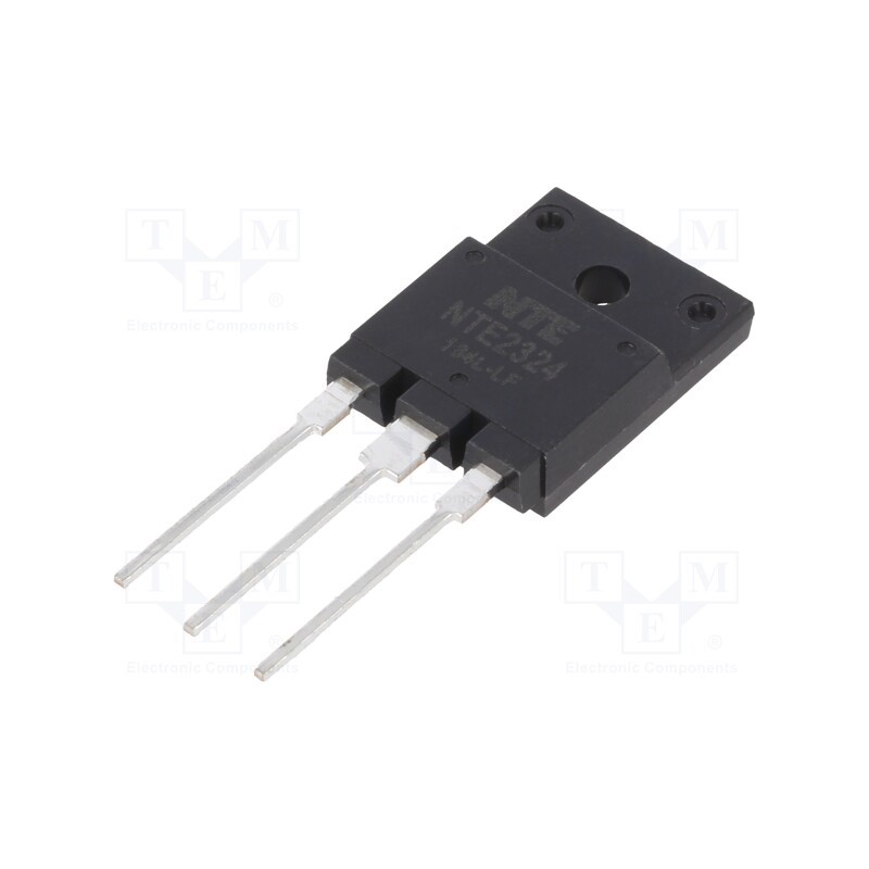1 pcs x NTE Electronics - NTE2324 - Transistor: NPN, bipolar, 800V, 8A, 70W, TO3PML