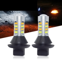 2in1 daytime running lights turn signals 82 x LED w21w