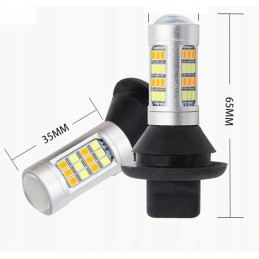 2in1 daytime running lights turn signals 82 x LED w21w