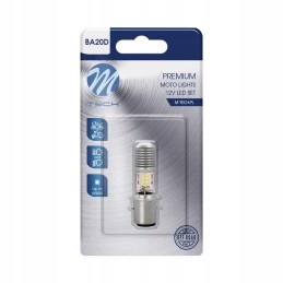 Ba20d led bulb s2 12v scooter motorcycle quad 12w motor